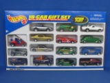 Hot Wheels 15 Car Gift Set – Speed Fleet – 2000 – New in Box