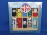 Valvoline Cars: 10 Most Wanted Cars in Original Box – 1:64 Scale
