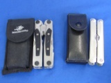 2 Multi-Purpose Folding Tools – 1 is Winchester – Both in Cases