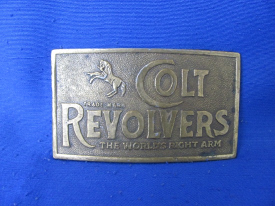 Colt Revolver Belt Buckle C-156