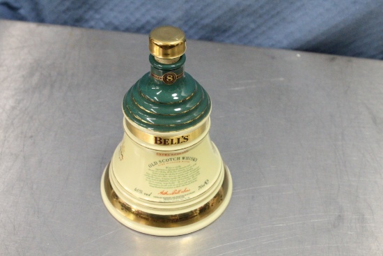 Bell's Scotch Whiskey Decanter Bell Shape made by Wadfe 1998