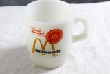Fire King Anchor Hocking McDonald's Advertising Stacking Coffee Mug