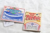 1993 Cracker Jack Trivia Card & 1995 Cracker Jack Pop Quiz Game