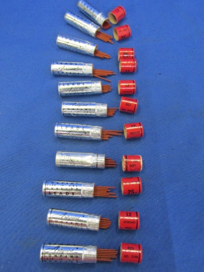 Auto Point Quality Leads : 11 Red, with Contents
