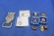 Lot of 9 Pins & a Bottle Opener – Protected Home Circle, Fraternal Order of Eagles, American Legion