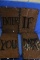 Halloween Decor Sign- “Enter If You Dare “ 4 Light Up Panels – Great for a Teen's room