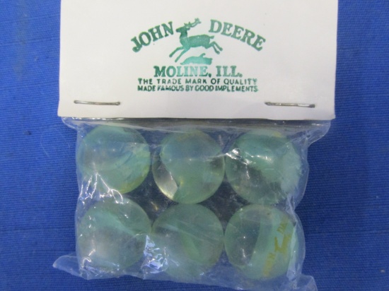 John Deere Marbles – Glass – In original packaging