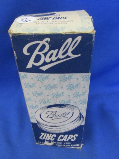Vintage Ball Jar Zinc Lids in the Box – (Jelly Pint)