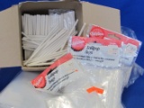 Box of Lollipop/Sucker Sticks & Wilton Plastic Bags – Each Package contains 50 bags