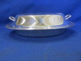 Silver Plate Oval Covered Dish (Gorham)