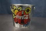 Coca-Cola Metal Bucket – 6 3/8”Dia – Newer piece