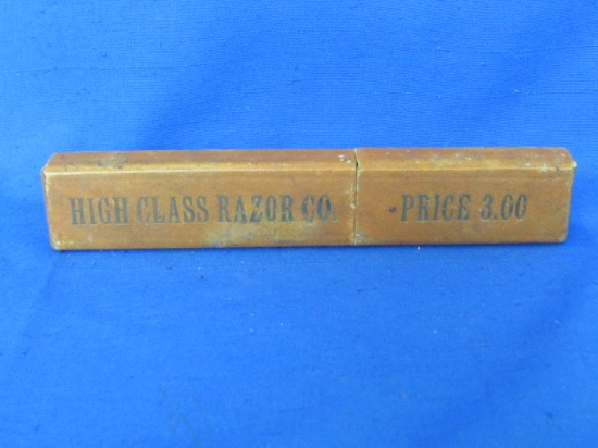 Straight Razor With Original Box – High Glass Razor Co.