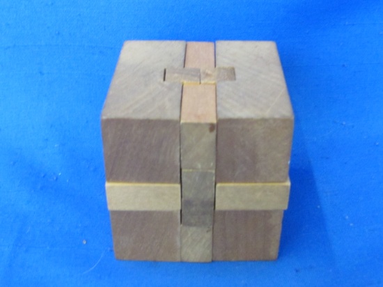Wood Brain Teaser Puzzle