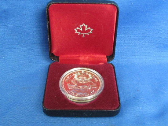 1979 Canadian $1 Griffon Tricentennial  Silver Dollar Coin – 50% Silver