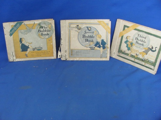 3 Books of the Bubble Book Sires 7 ½ ” x 6”