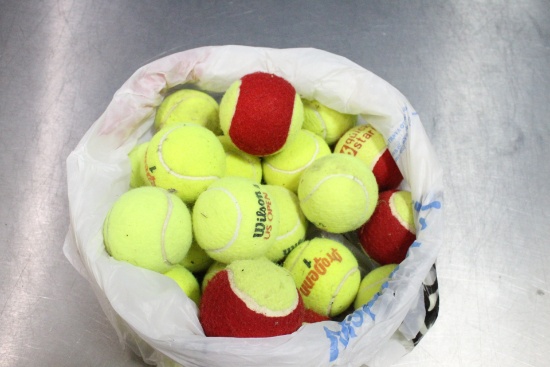 Lot of 21 Tennis Balls – Some Wilson Brand Some ProPenn Some 36 Quick Start