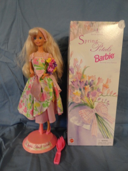 Spring Petals Barbie - Mattel 16746 - An Avon Exclusive - In original box