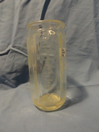 Antique Pyrex 8oz. Baby Bottle - c.1938 - 5 1/4"T - Excellent condition