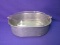 Antique Pyrex Roaster – c.1927-1930 – Glass lid w/ aluminum base – 15 1/2”L x 11”W