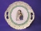 Decorative Porcelain Plate featuring Napoleon – 10 1/2”Dia – Minor wear as shown