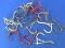 19 Vintage Screw-in Hangers/Hooks – Some are Painted, Some are Plastic Coated