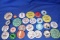 Lot of Pinbacks: Steam Engine Days, Electric Company & more