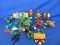 Lot of Teenage Mutant Ninja Turtle plastic toys – some from happy meals