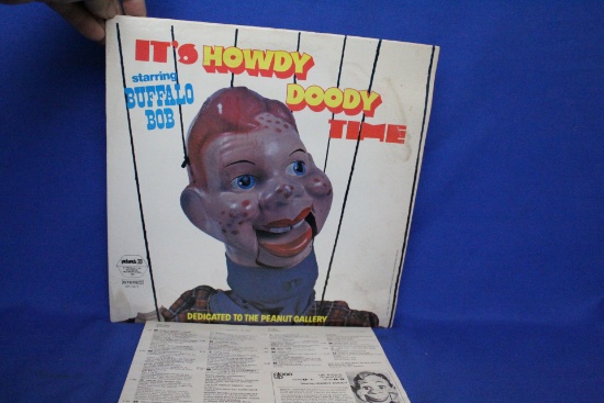 LP “It's Howdie Doody Time” 1950's with Buffalo Bob, & Flub a Dub; Clarabell,