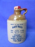 McCormick ½ Pint Stoneware Straight Corn Whiskey Jug - “168-1972 Liquor Bottle 11-D16”