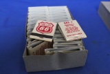 Phillips 66 Gas Station Advertising: 50 Books of Matches – NOS Cond.- Chetek, Wisc.