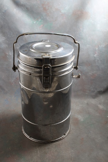 Vintage 1 1/2 Gallon Stainless Steel with Glass Liner Thermos