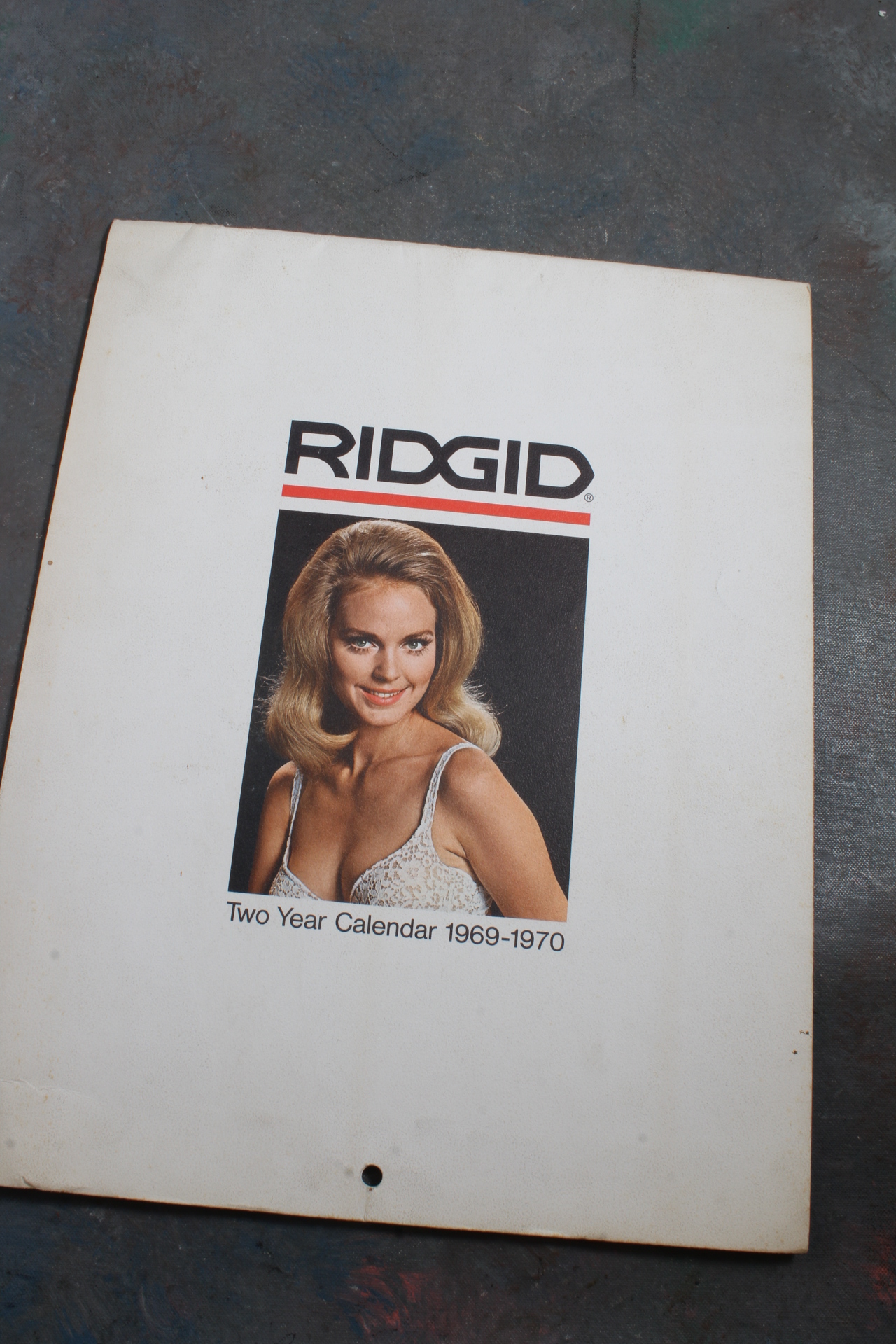 1969-1970 Ridgid Tool Company 2 Year Pin-Up | Proxibid