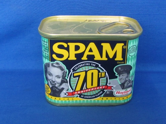 Hormel Foods Spam 70th Anniversary Can - #16012 – Dated 8/10 – Full