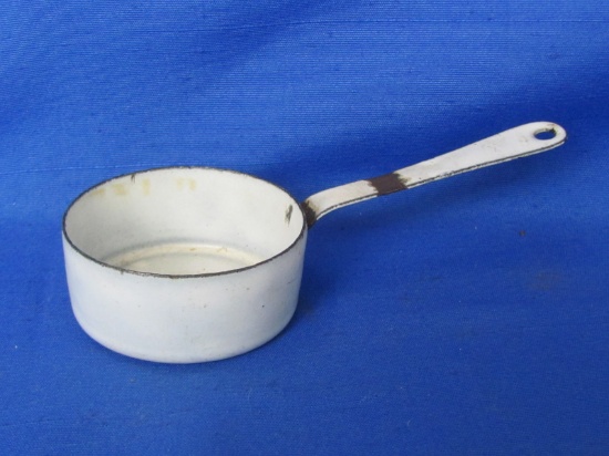 Small Enamel Pan With Handle