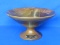 Footed Wood Bowl w Plaque “In Appreciation to Rhoda – Gov. and Mrs. LeVander”