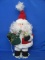 Santa Claus Figurine with Fiber Optic Lighting – 20” tall