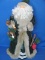 Lightweight Santa Claus Figurine w Cardboard Insert – 24” tall