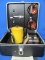 Empire Travl-Perk – Electric (Auto) in Platt Hardcase – 2 Cups & Utensils – Even Coffee