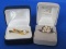 3 Costume Rings: 2 are 18 Kt Gold Filled – Sizes 6 to 8.5