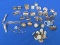 Mixed Lot of Cufflinks & Tie Clasps – Some Vintage Celluloid Covered