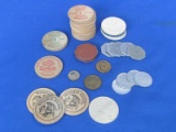 Lot of Wooden Nickels & Tokens: 1954 Owatonna Centennial – Otto Paape Pool Hall St Paul