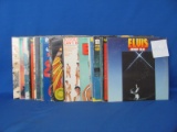 Lot of 22 Elvis Presley Albums – Moody Blue, The Sun Sessions, Christmas Album, Gold Records, etc