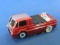 Vintage Tycopro HO Slot Car – Trick Truck No. 8832C – Red/Silver – White boots