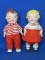 2 Campbell's Soup Kids Dolls – Boy & Girl in original clothing