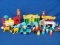 Vintage Fisher Price Toys – 991 Circus Train(3 Piece), Zoo Tram(3 Piece), People(8) & Animals(7)