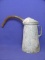 Old Oil/Gasoline Can with Flexible Spout – 12” tall