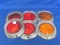 Signal Stat Class A Red & Orange Reflectors (6)
