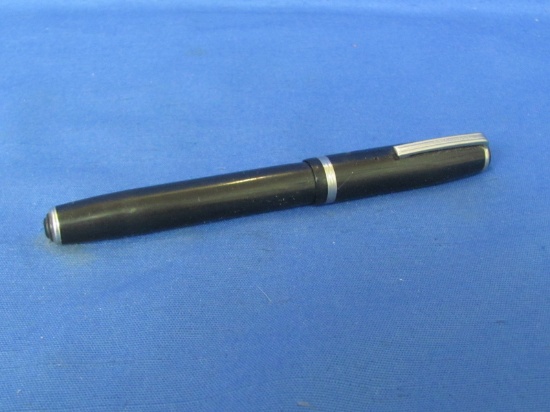 Esterbrook Black & Silver Fountain Pen With 9550 Nip