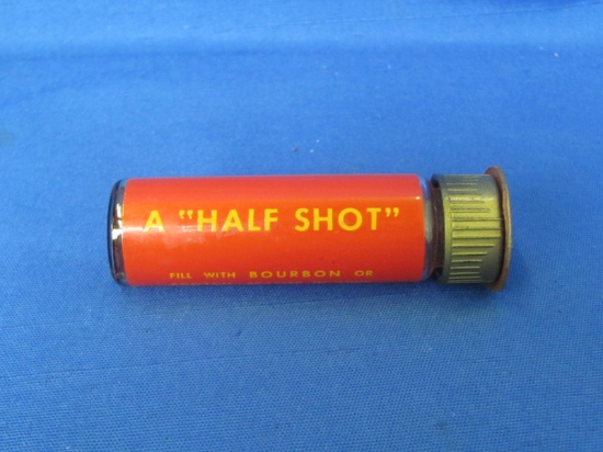 A Half Shot – Glass Shaped Shotgun Shell With Plastic Cover