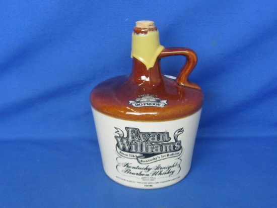 1980 Evan Williams Bourbon Whiskey Jug – Kentucky